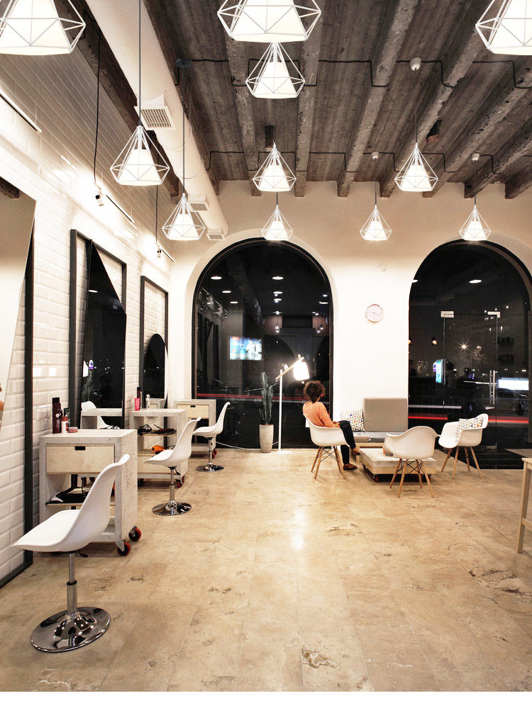 理发店吊灯工业风美发专用灯个性火锅店超亮美甲店发廊钻石led灯