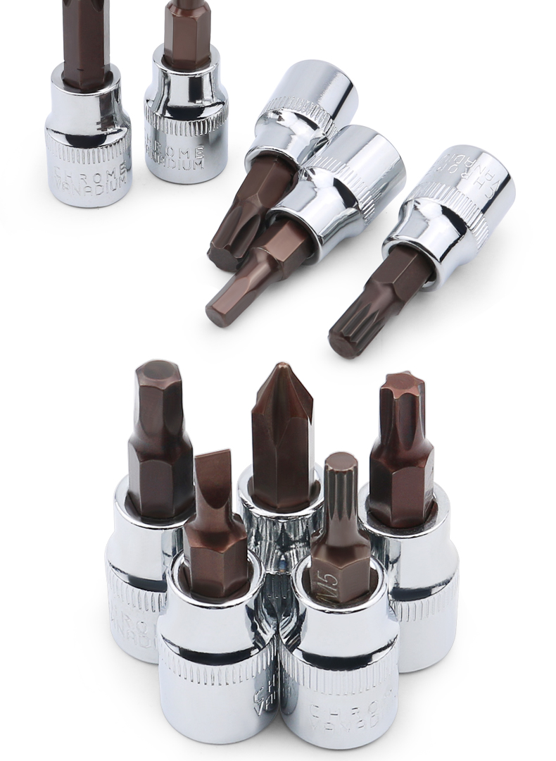 jing ping内六角套筒扳手 3/8中飞s2加长压批套头批头内6角旋具套筒头