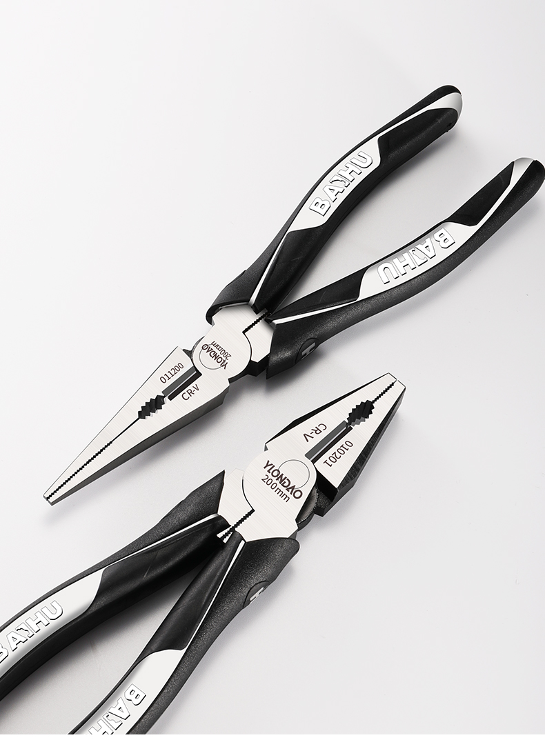 jing ping老虎钳子工业级省力手钳电工多功能日本万能虎口钳万用钢丝