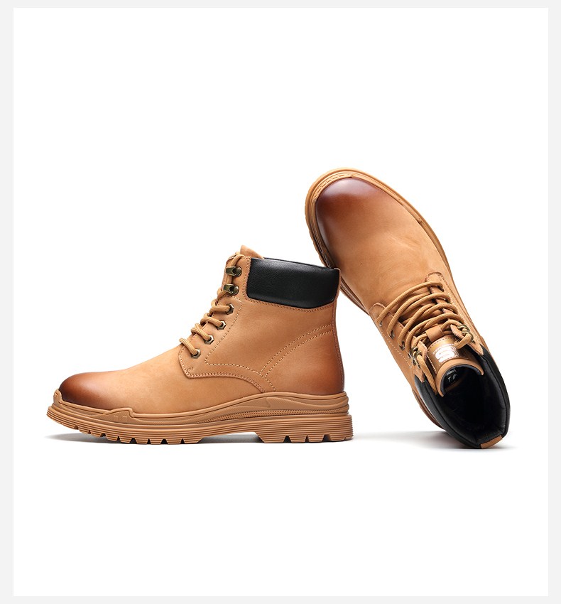 senda森达2019冬新专柜同款欧美机车风休闲男马丁靴1xp06dd9