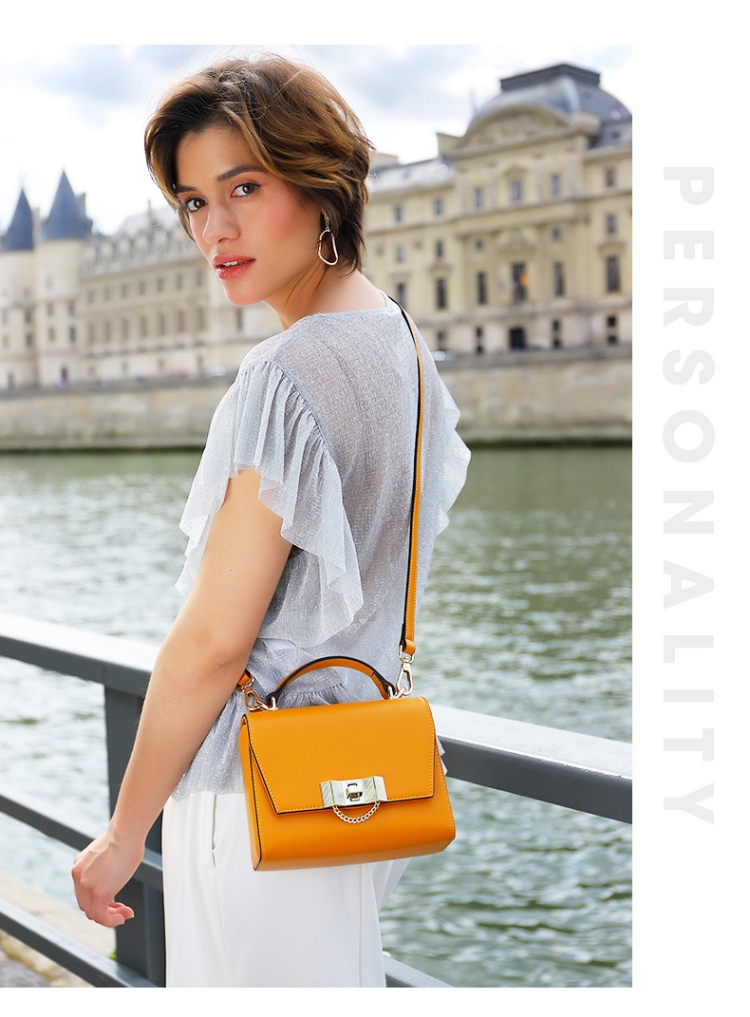 啄木鸟女包2019新款时尚单肩包女手提包潮简约斜挎法包包女