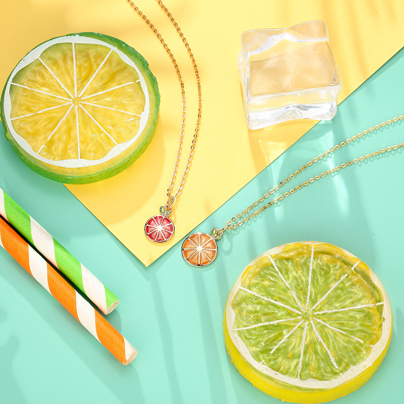 潮宏基(chj)k金吊坠xpk30004610 潮宏基 柚稚橙熟 18k金吊坠不含项链