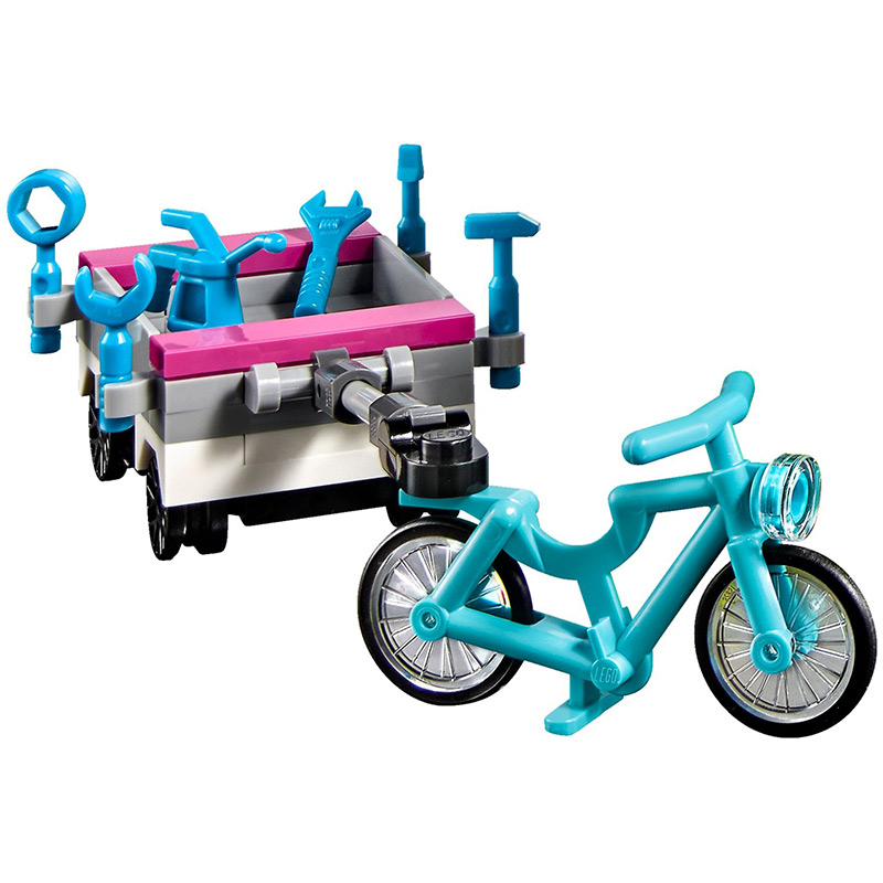 乐高lego好朋友系列41340心湖城友情俱乐部儿童女孩积木玩具