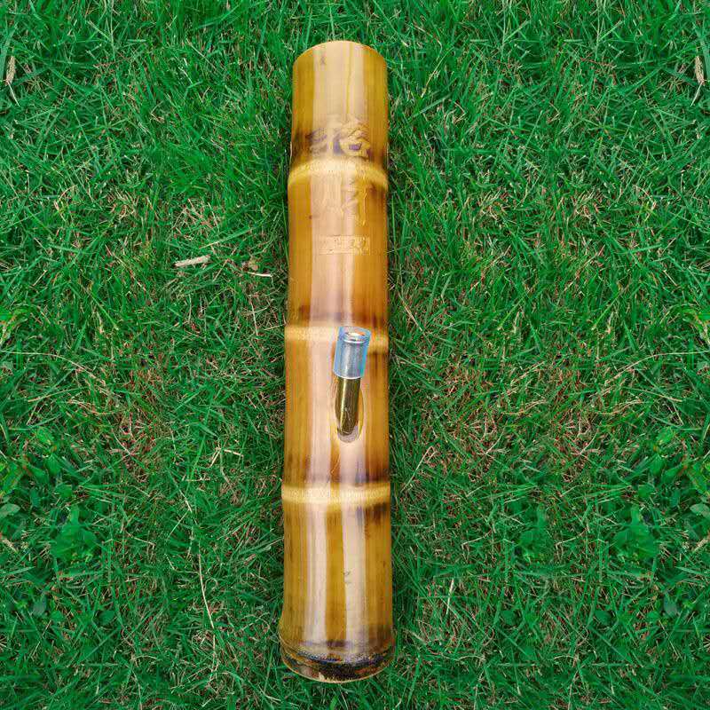 竹头水烟筒烟具大碌竹水过滤便携水烟斗云南广西广东特产老竹烟筒三节