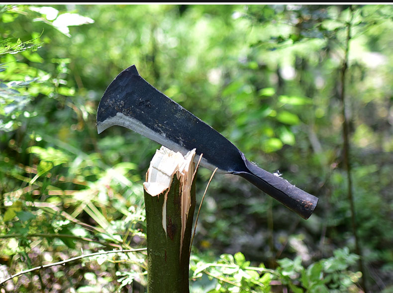 优友弹簧钢手工锻打镰刀割刀农用柴刀 劈柴树刀竹刀 农用柴刀