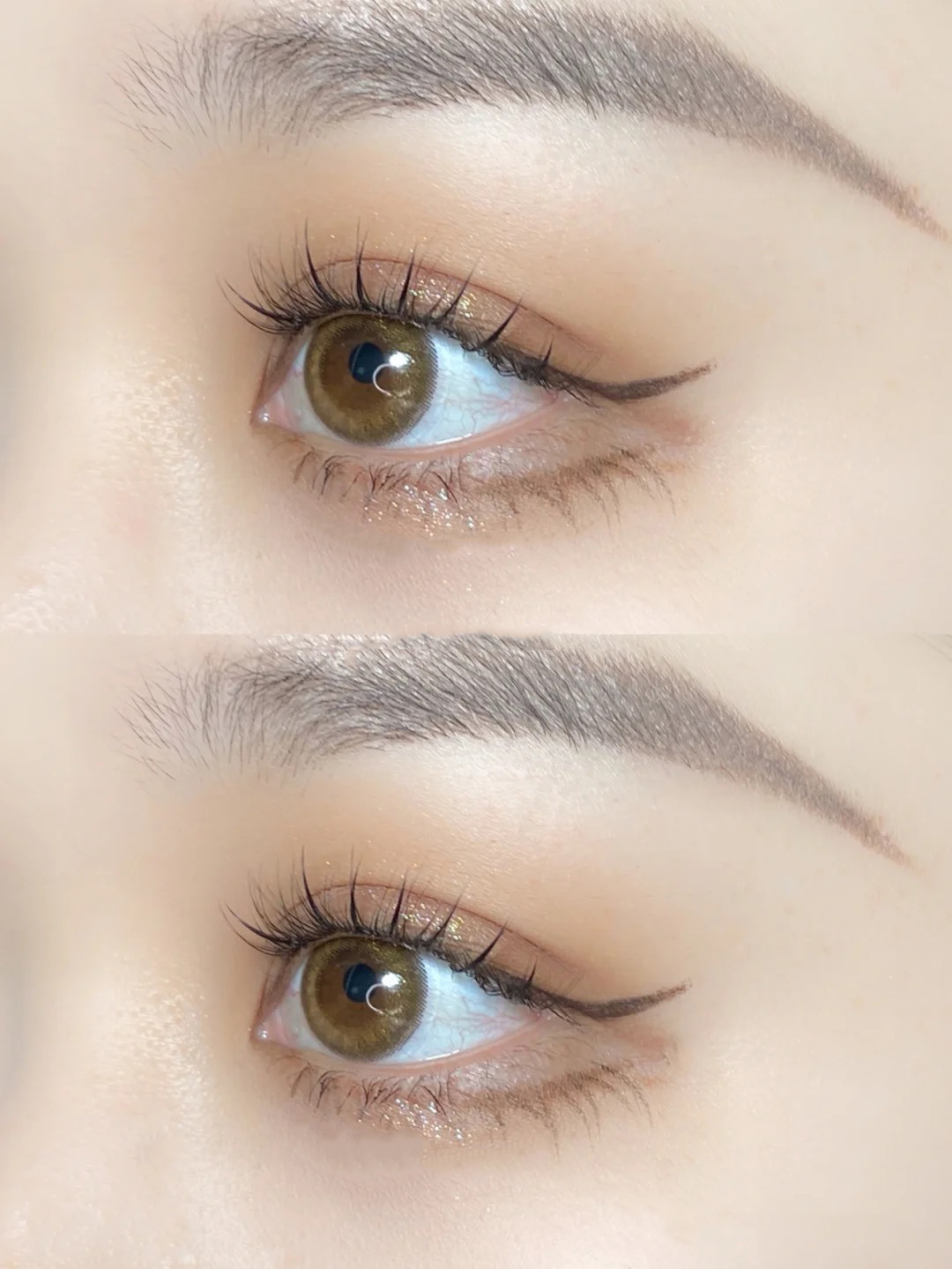 鱼尾假睫毛混合装单簇分段式种植自已嫁接眼睫毛美睫自然仿真朵毛