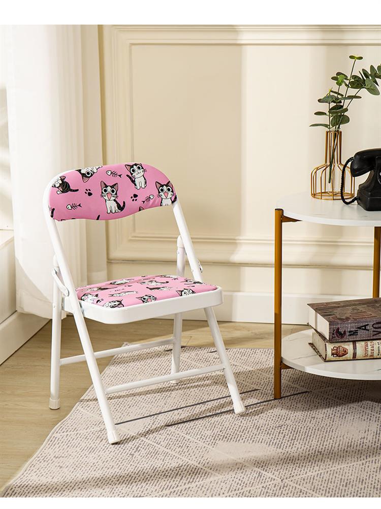 儿童折椅家用带靠背小凳子折叠小椅子卡通可爱座椅加厚简易小沙发