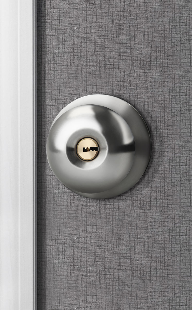 定做球形门锁室内门锁不锈钢木门卫生间通用型圆球卧室房门锁具