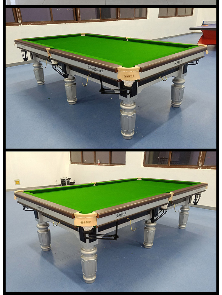 健英台球桌jy07 健英台球桌jy07中式黑八美式标准型成人家用商用国标
