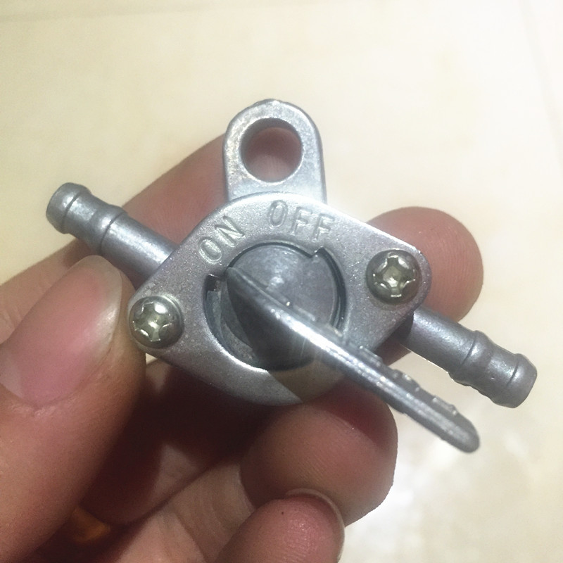 小高赛沙滩车越野摩托车配件改装油箱开关汽油开关一进一出油开关一进