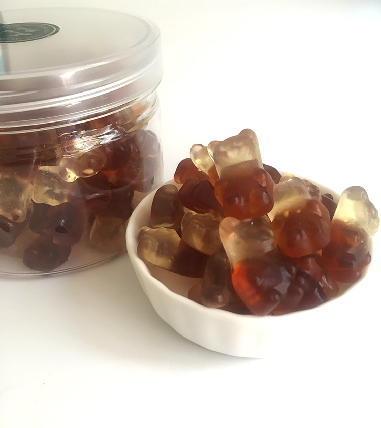 德国橡皮糖可乐虫熊奶嘴瓶软糖水果糖装