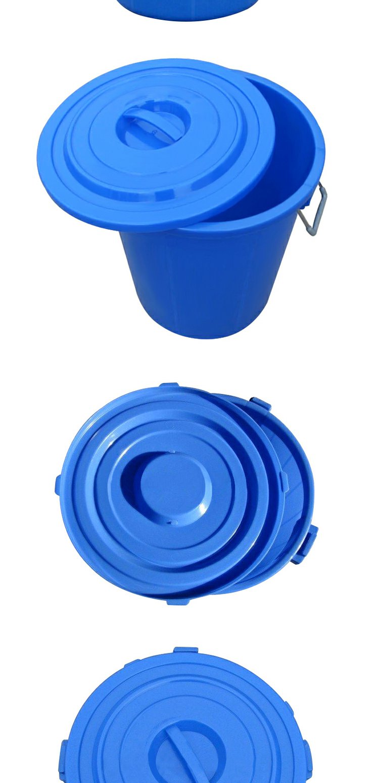 拼购水桶塑料家用大号简约储物加厚有盖储存清洁大桶大型超大带盖特大