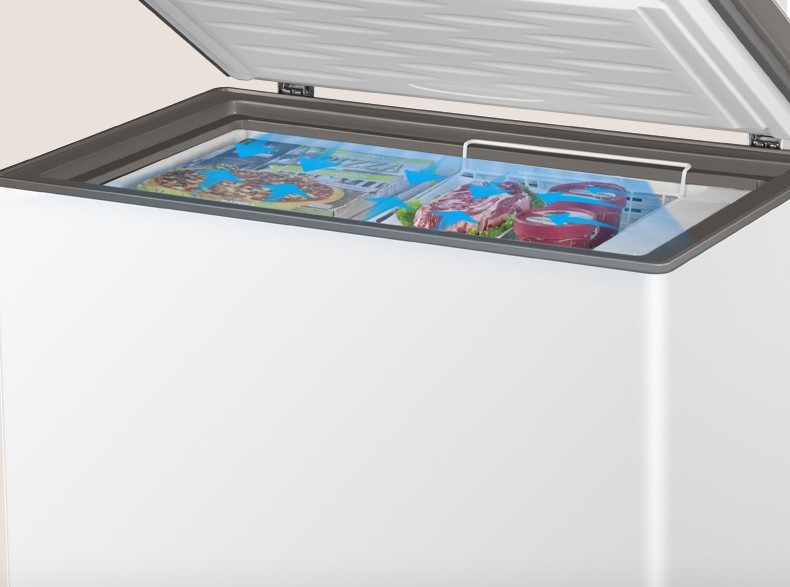 haier海尔冷柜家用冰柜风冷无霜冷柜冷藏冷冻超低温营养保鲜冰柜商用