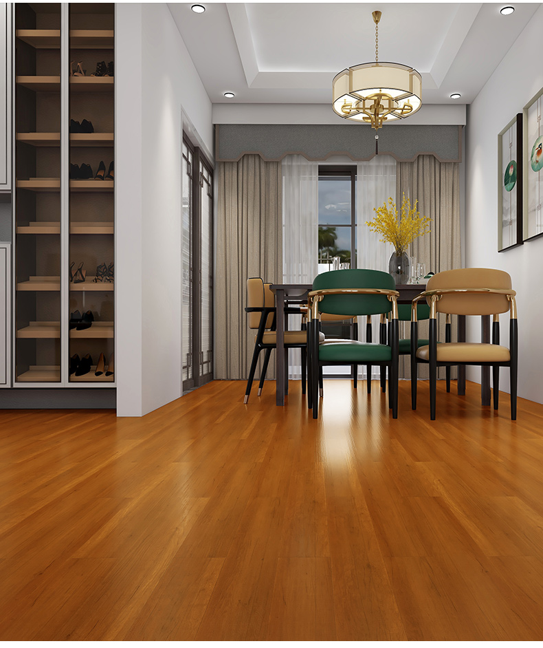 大自然地板多层实木复合木质地板金刚板耐磨环保木地板安装送辅料