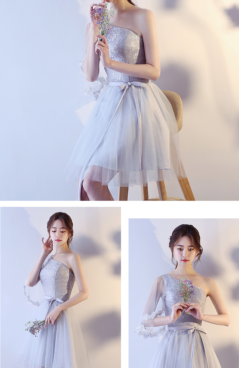 伴娘服2019新款夏季短款韩版闺蜜装婚礼便宜姐妹团显瘦修身小礼服