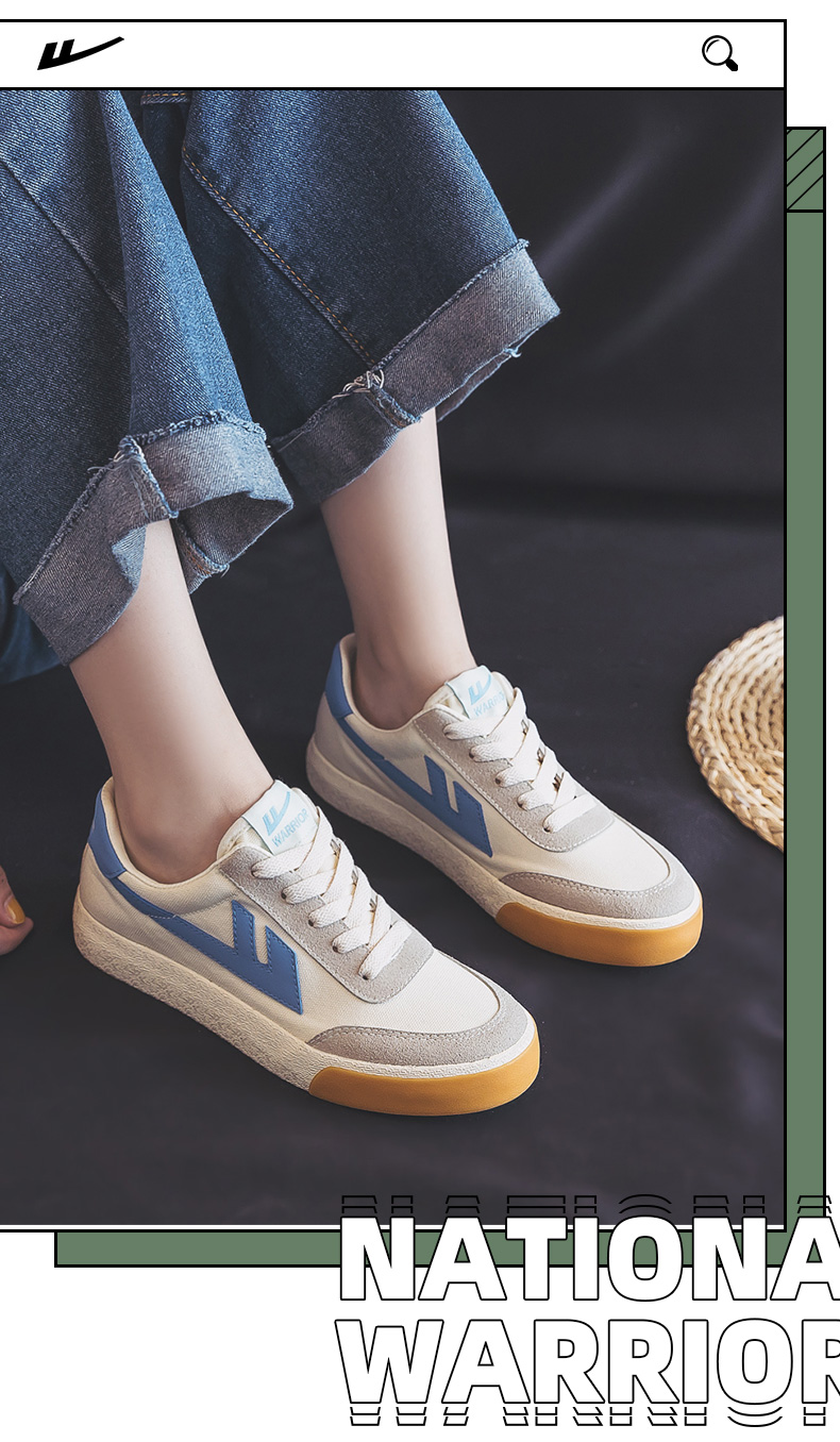 回力帆布鞋女2022年春季新款女鞋小白鞋夏款休闲运动板鞋子2021年 米