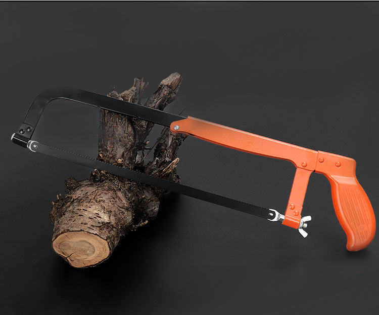 锯弓手工锯手锯钢锯架多功能锯子钢锯弓家用金属切割小型手用万用十根