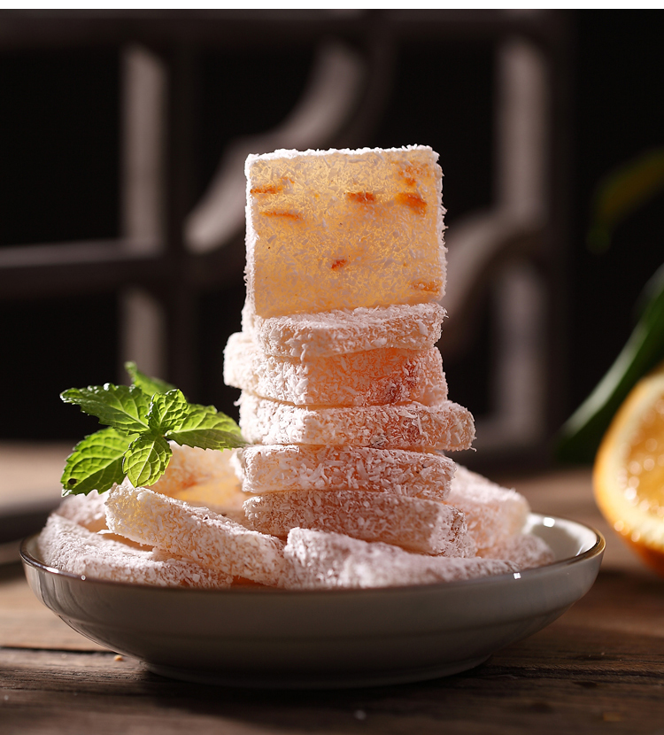 陈皮糕糕点软糯软软糯糯的糕点手工休闲零食办公小零食15斤盒装约45片