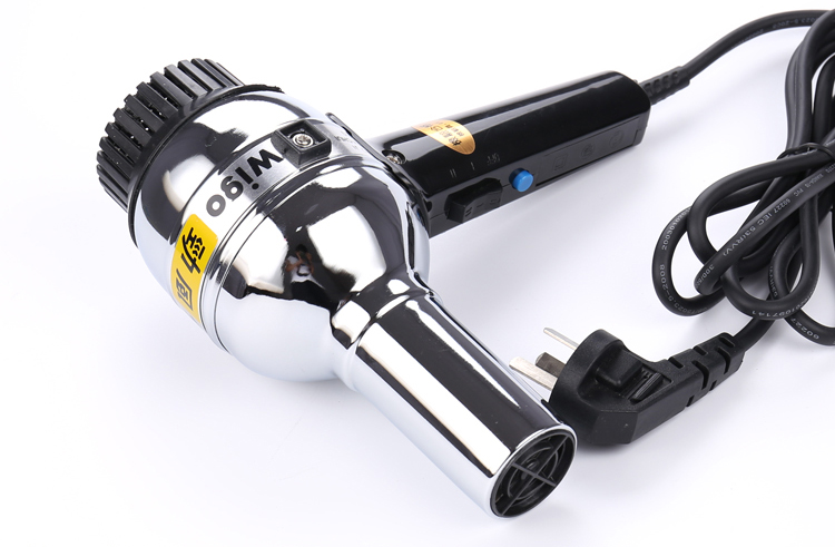 劲风牌不锈钢电吹风机金属铁壳恒温冷热风大功率1200家用廊风筒