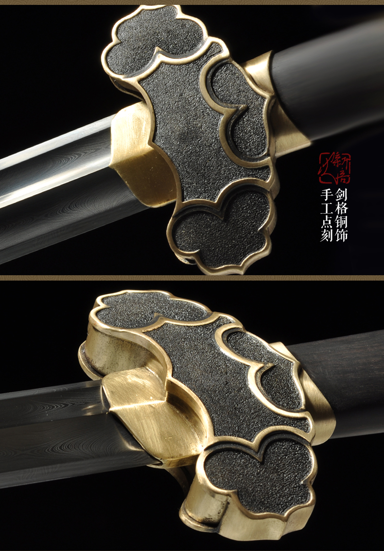 乾坤剑唐剑中国工艺美术大师沈新培作品龙泉沈广隆宝剑未开刃