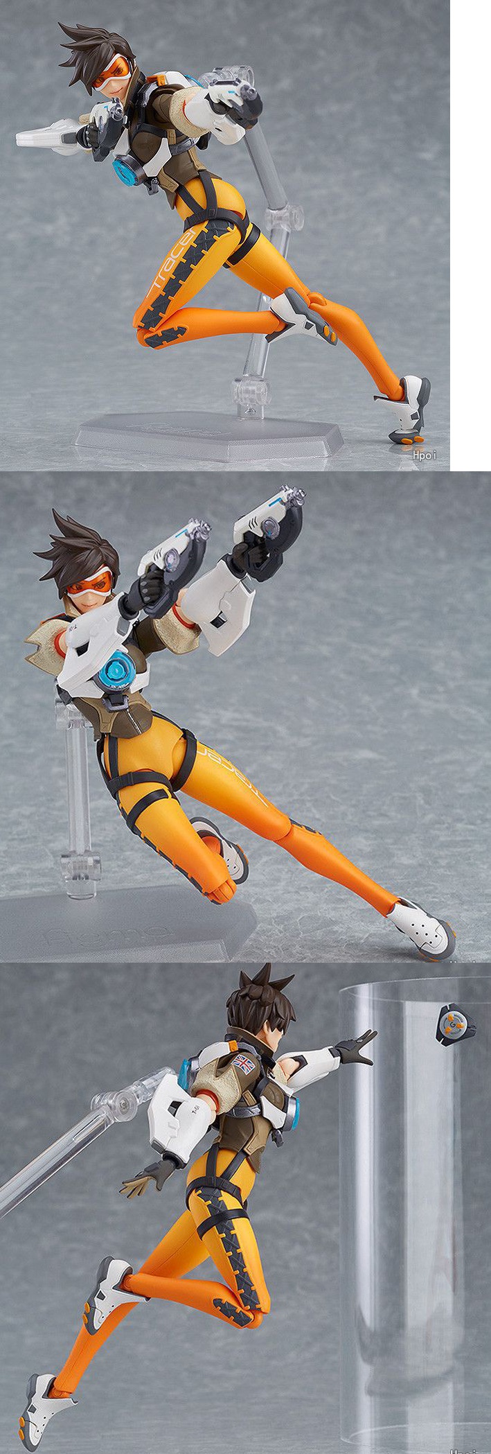 守望先锋屁股figma352猎空闪光关节可动手办模型