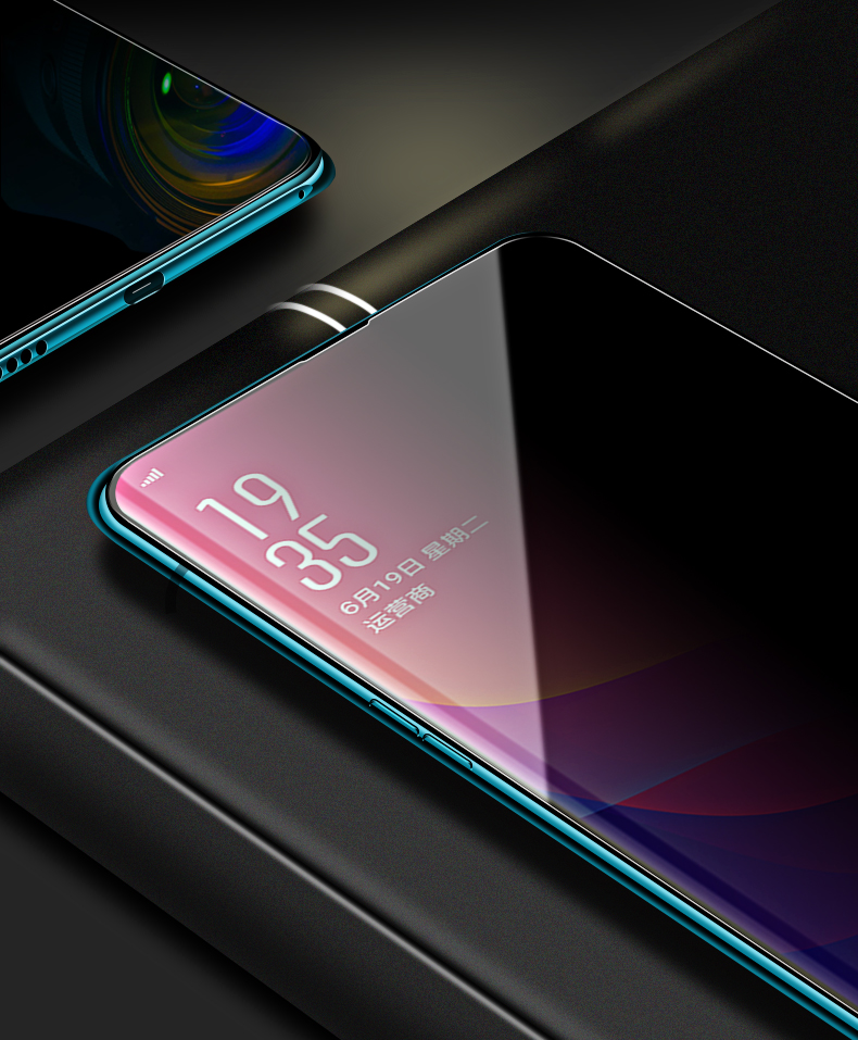 lieveoppofindx钢化膜防窥膜oppofindx全屏偷窥手机曲findx透明曲面
