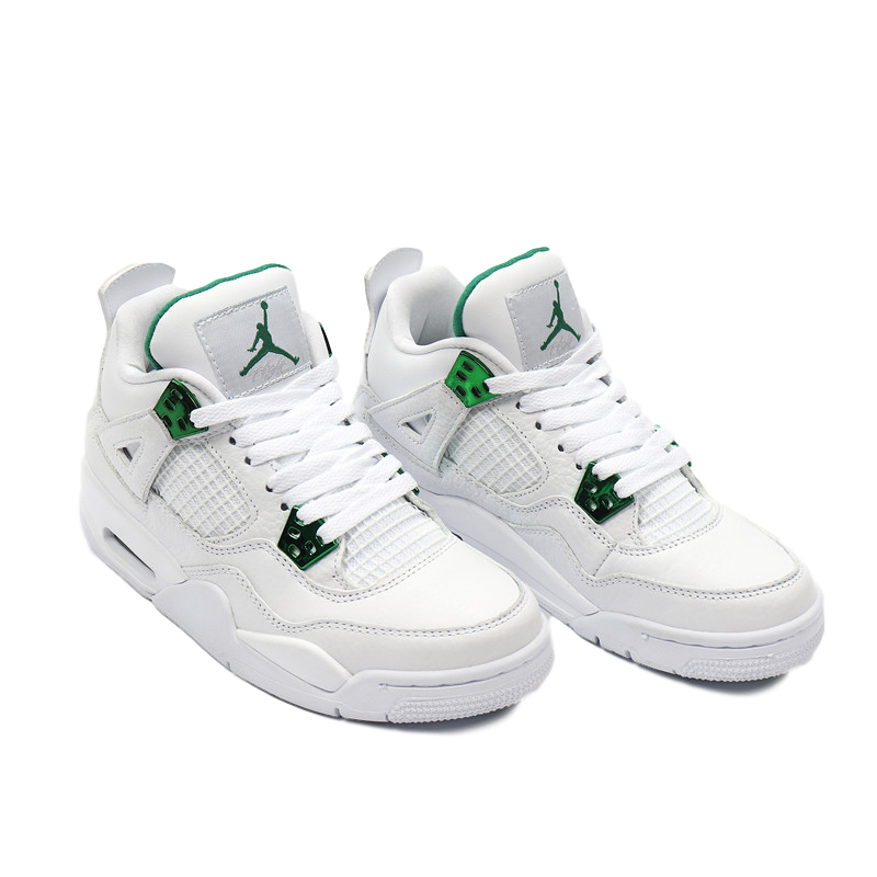 jordan4aj4白绿男女运动休闲篮球跑鞋408452113