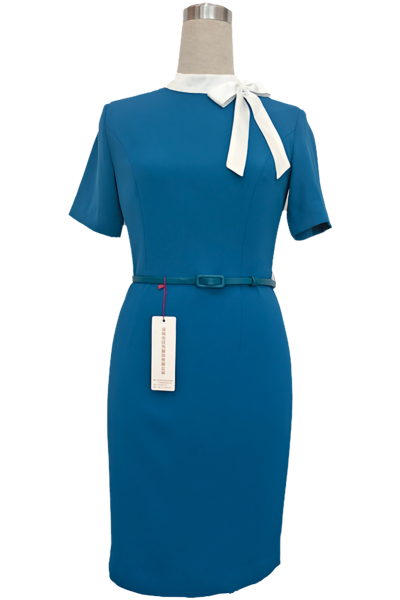 泛为 女短袖连衣裙 定制 条