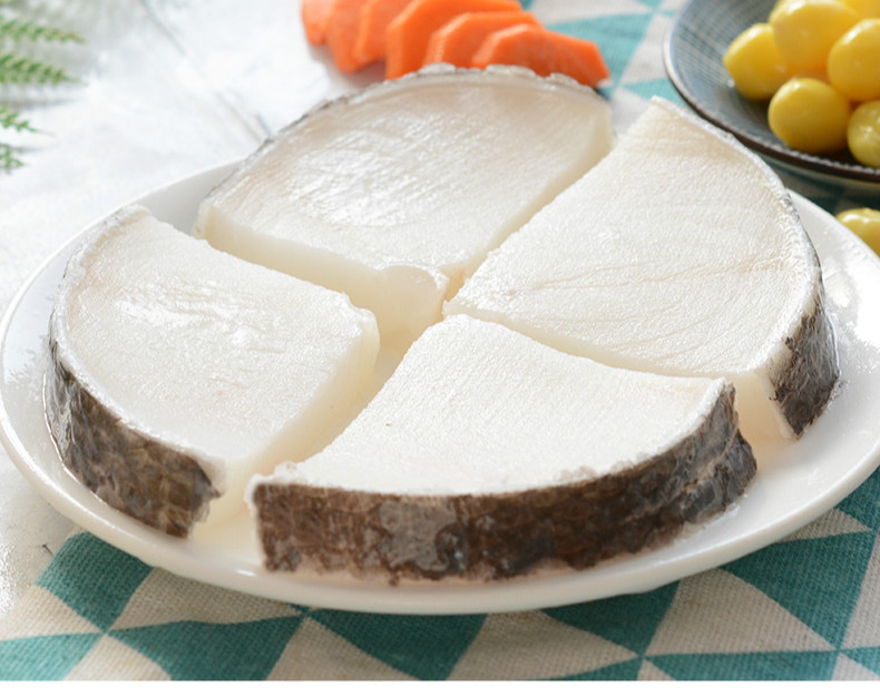 超级新品 银鳕鱼中段整条切片新鲜速冻深海鱼海鲜250g 可开发票