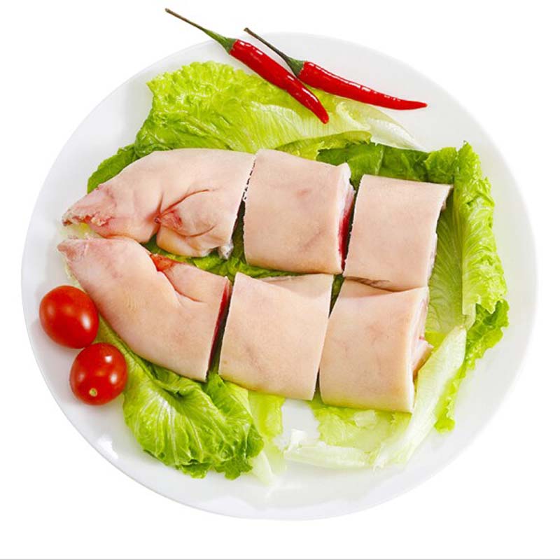 【有检疫证附调料】前猪脚 1个 约2斤 可切块 前蹄猪前脚猪手生猪腿