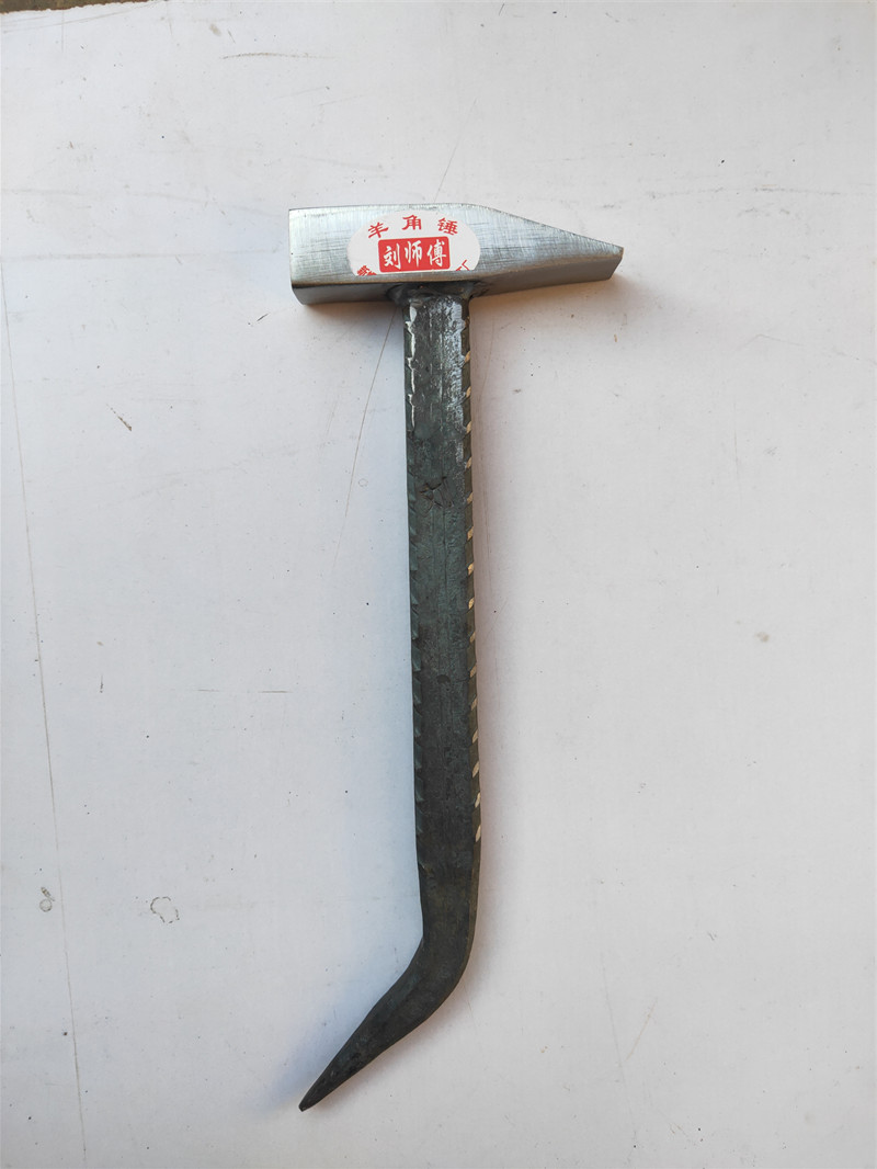 敬平铝模工具鸭嘴锤小铁锤钣金锤电工锤铝模锤子手锤扁锤铁专用工具