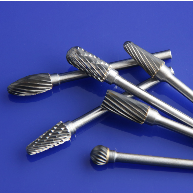 jing ping钨钢磨头 3x6mm硬质合金旋转锉铣刀木工根雕扩孔金属打磨头