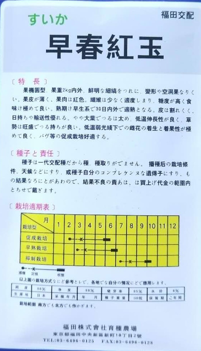 栽培 促成 栽培 抑制