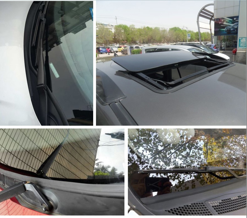 汽车天窗车顶车窗前挡风玻璃接缝防漏水密封条防尘防水隔音条胶条助