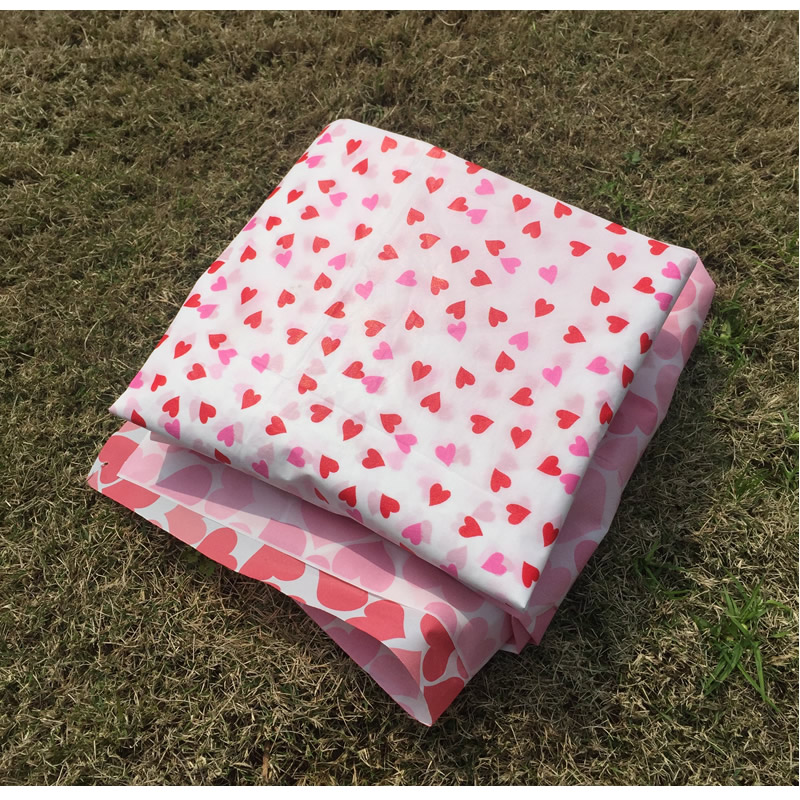 印花一次性野餐布郊游露营桌布一次性野餐垫塑料台布户外防水加厚