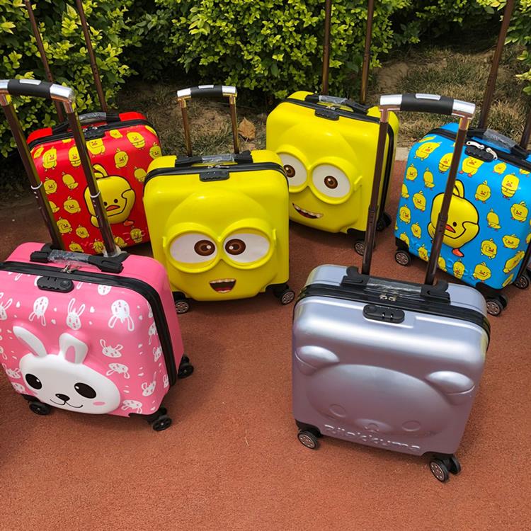 卡通儿童拉杆箱可爱小学生行李箱登机箱子20寸万向轮男女孩旅行箱