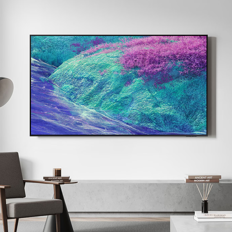 三星品质款85X8F 85英寸量子点 AI Mini LED艺术电视 壁纸电视 超薄平嵌QA85QNX8FAJXXZ