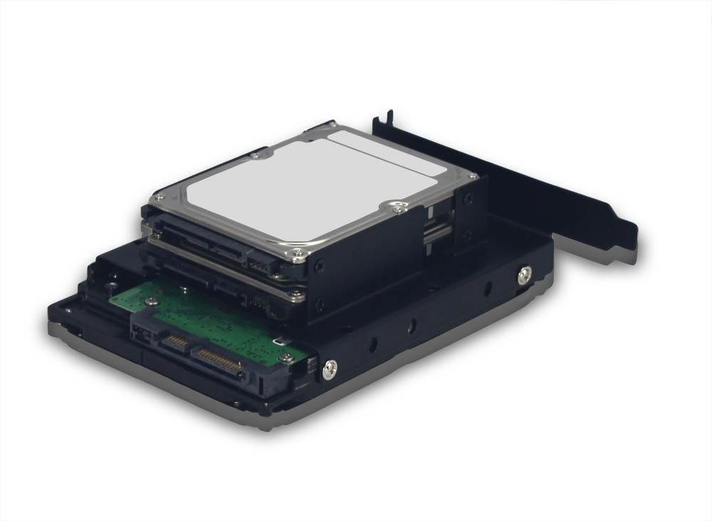 《台式机pci位硬盘支架显卡位3.5英寸机械2.