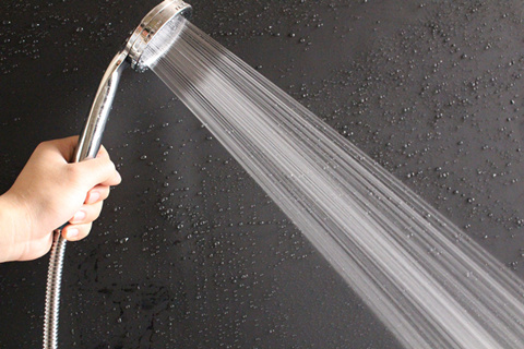 津弗消防报警设备 强力增压花洒喷头热水器宿舍洗澡卫浴淋雨淋浴花洒