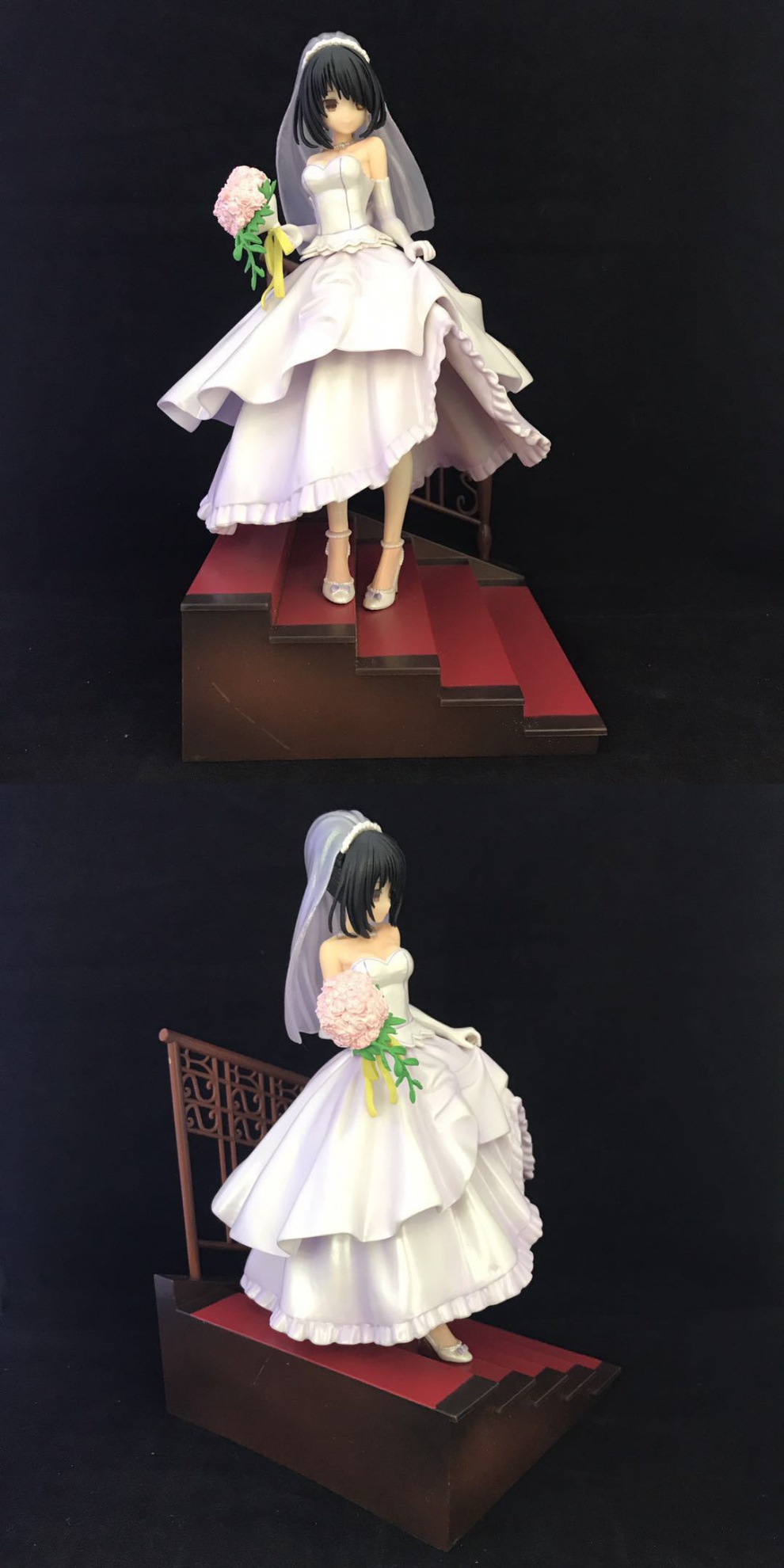 约会大作战 时崎狂三 婚纱ver. 礼服 动漫模型手办摆件