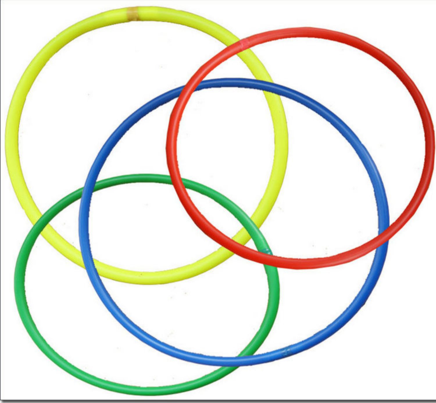 直径40cm4个圈的价格课间体操圈儿童呼啦圈小孩早操舞蹈器械操套婚鞋