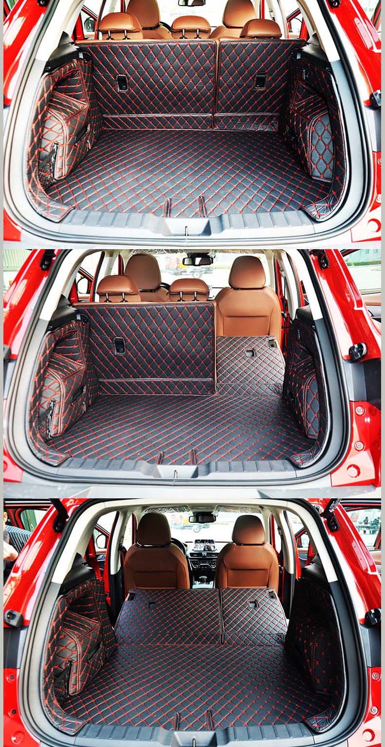 上山豹2017款宝沃bx5后备箱垫全包围宝沃bx5尾箱垫专用汽车内饰bx5