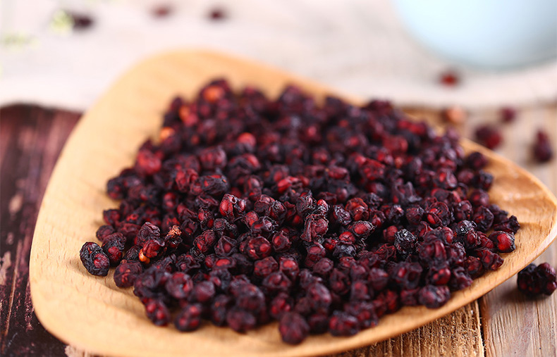 五味子长白山野生250g 北五味子茶油籽颗粒新鲜 搭配酒刺五加养生养肝