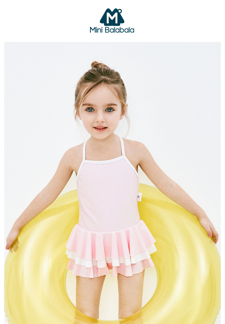 迷你巴拉巴拉(mini balabala)婴童泳装 迷你巴拉巴拉女童泳衣夏季新款