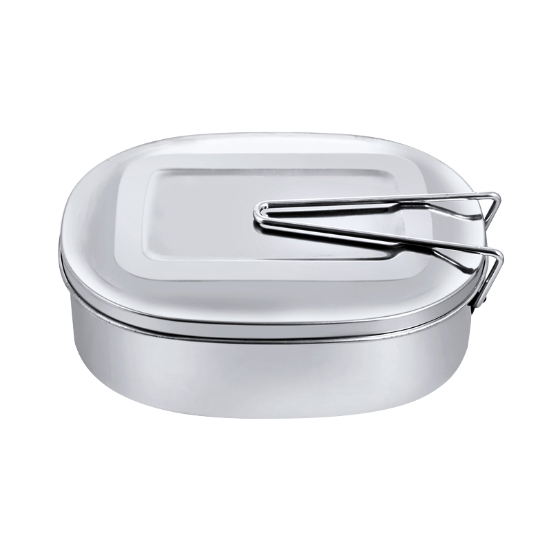 瓦图watu 不锈钢饭盒 单层大号 17.3*13.3*5.2cm