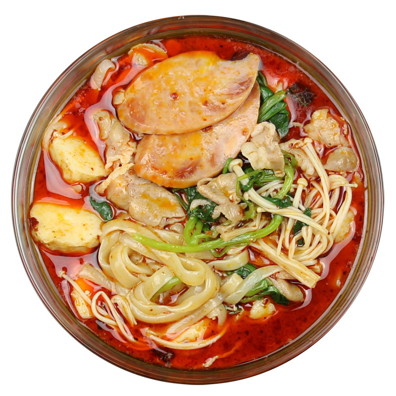 东思北_麻辣烫×3袋装正宗凉拌面延吉边朝鲜族方便自拌面真空