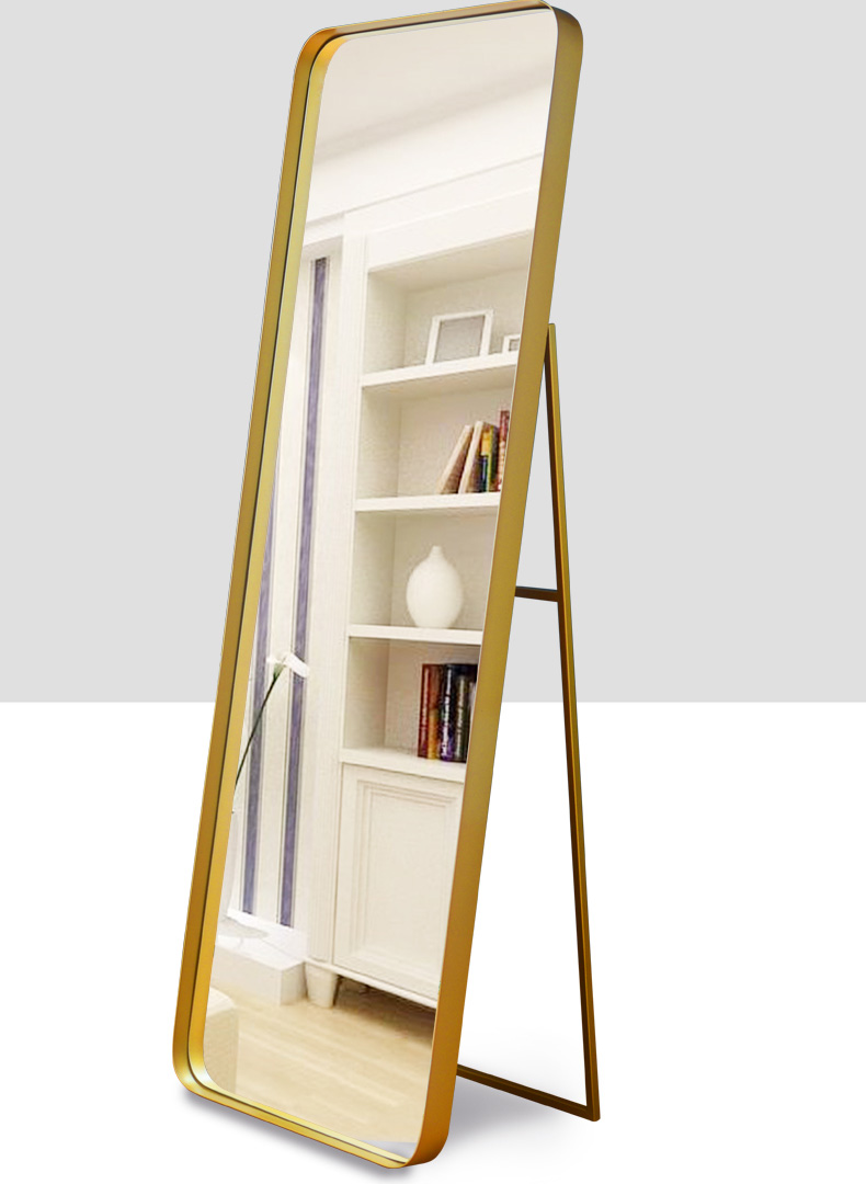 逸家伴侣穿衣镜003 逸家伴侣北欧网红支架服装店全身显瘦镜穿衣落地镜