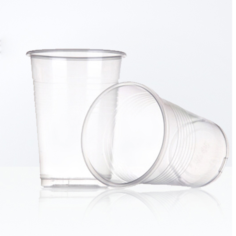 康乐洁k313一次性杯子航空杯水杯茶杯加厚塑料饮杯家用太空杯透明