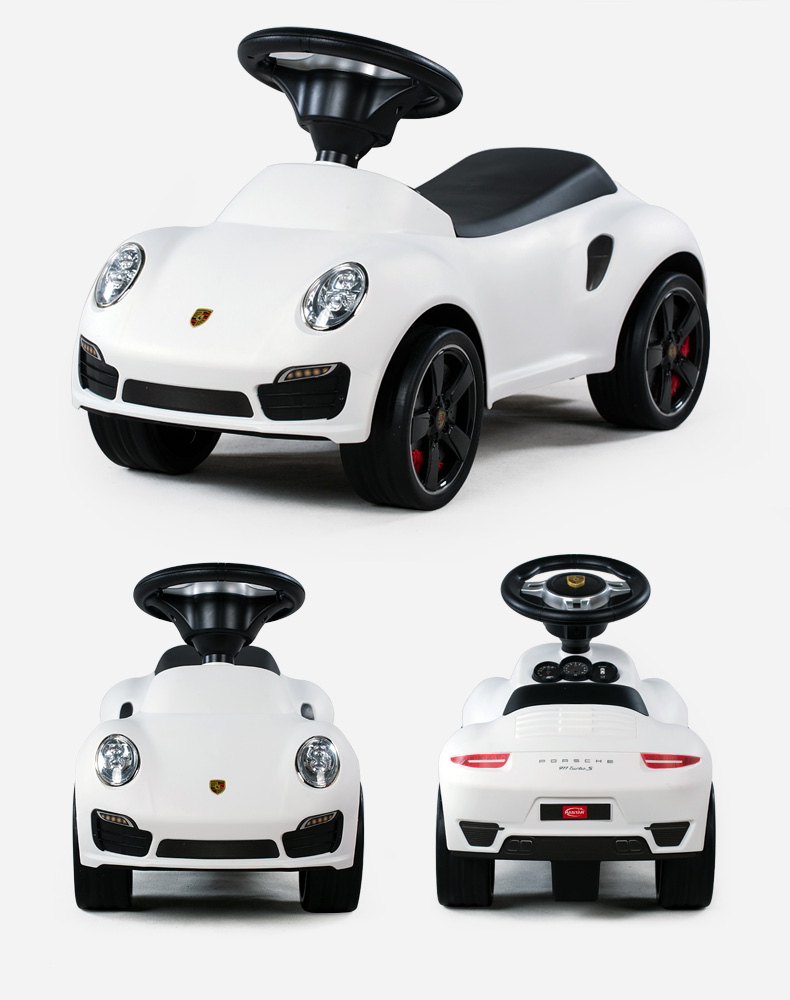 星辉rastar保时捷儿童滑行车四轮扭扭车153岁宝宝学步车童车83400红色