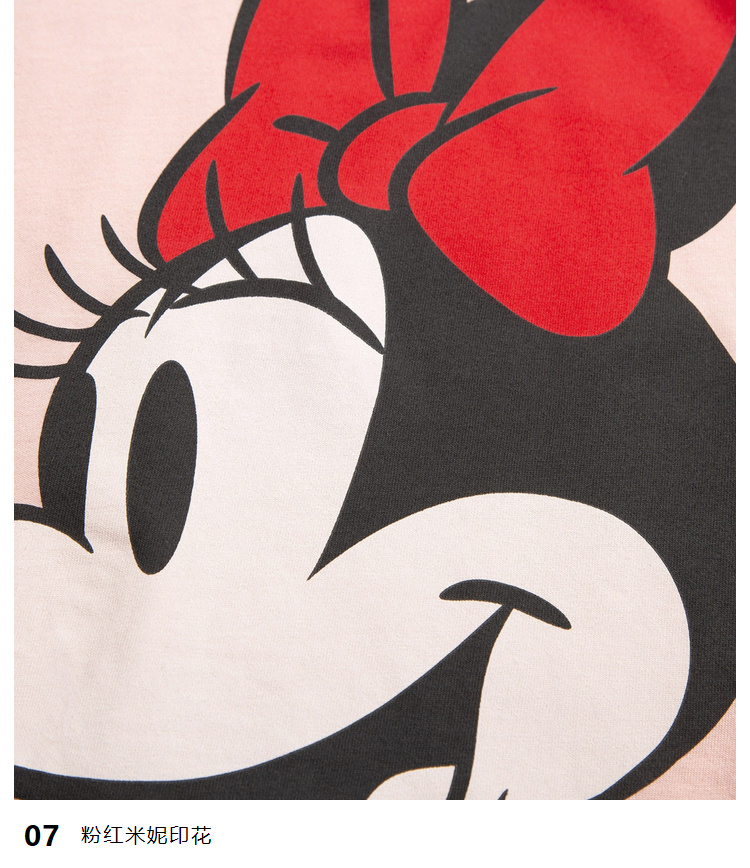 迷你巴拉巴拉女童短袖套装2020夏装米妮ip童装迪士尼t恤